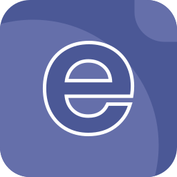 Letter e icon