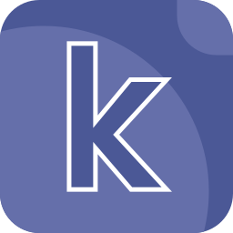 文字k icon