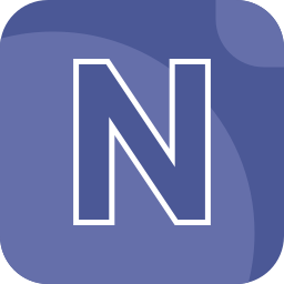 文字n icon