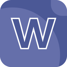 Letter w icon