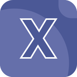 Letter x icon