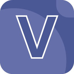 文字 v icon