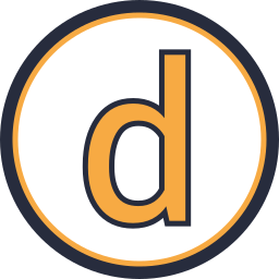 文字d icon