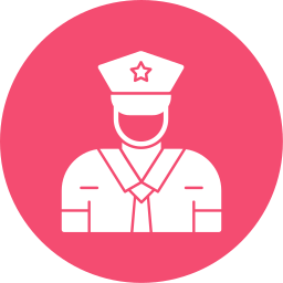 Security guard icon