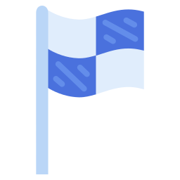 drapeau de football Icône