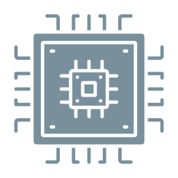 puce électronique Icône