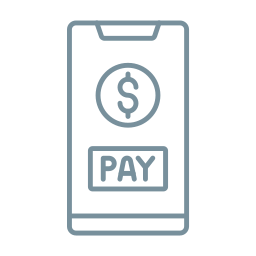 Cashless payment icon