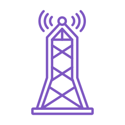 Signal tower icon