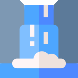 Waterfall icon