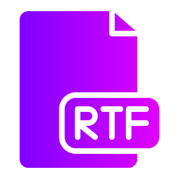 rtf Icône