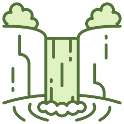 Waterfall icon