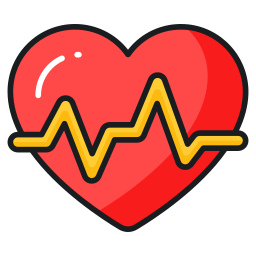 Heart beat icon