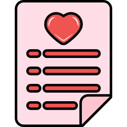 Love letter icon