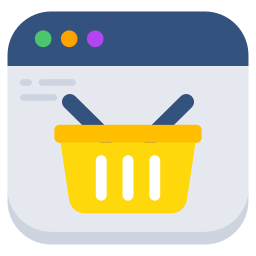 Shopping basket icon