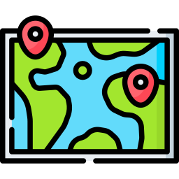 World map icon