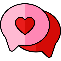 Love message icon