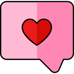 Love message icon