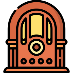 oude radio icoon