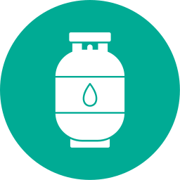 Gas cylinder icon