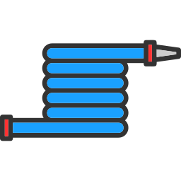 Пожарный шланг иконка