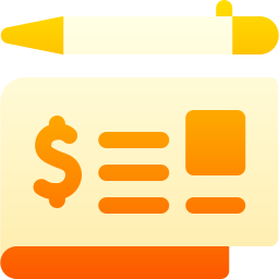 Bank Check icon