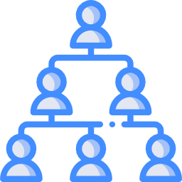 Hierarchical structure icon