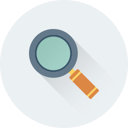 Magnifying glass icon