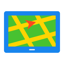 geographisches positionierungs system icon