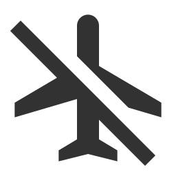 Plane mode icon