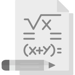 mathématiques Icône