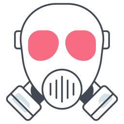 Gas mask icon