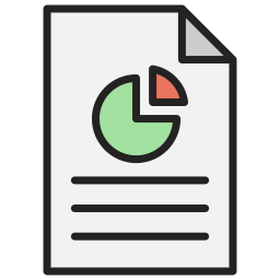 diagramme circulaire Icône