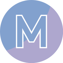 Letter m icon