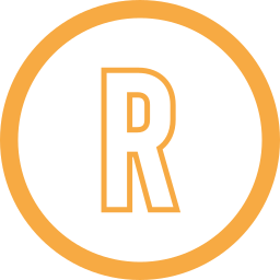 Letter r icon