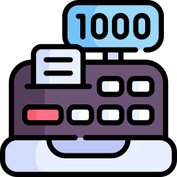 Cash register icon