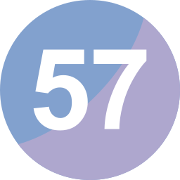 Fifty seven icon