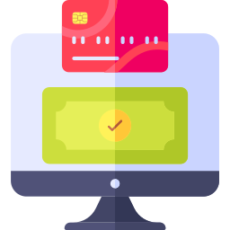 Online payment icon