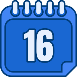 Number 16 icon