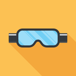 Eye protection icon