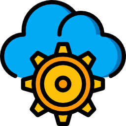 Cloud computing icon