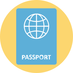 passeport Icône