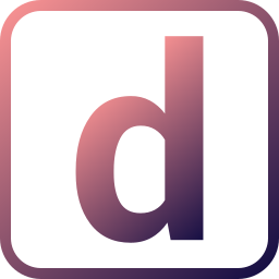 Letter D icon