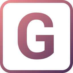 문자 g icon