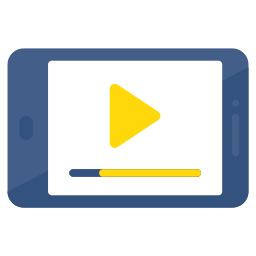 Mobile video icon