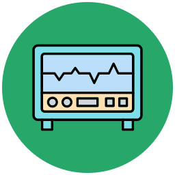 Electrocardiogram icon