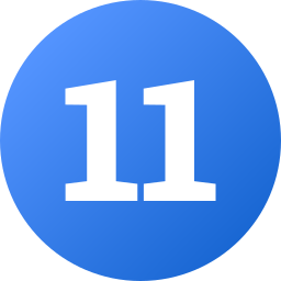 número 11 Ícone