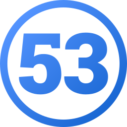 Fifty three icon