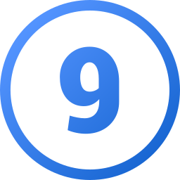 número 9 Ícone