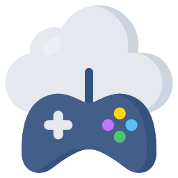 Cloud gaming icon