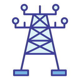 torre elettrica icona